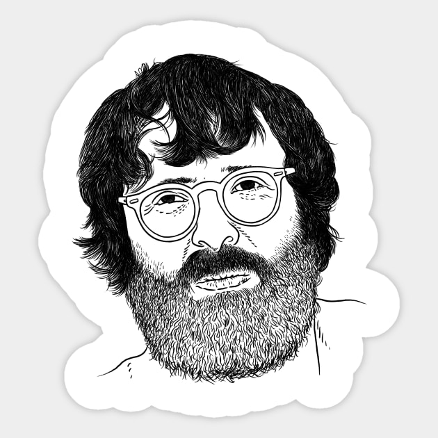 Eric Von Schmidt Sticker by TheCosmicTradingPost